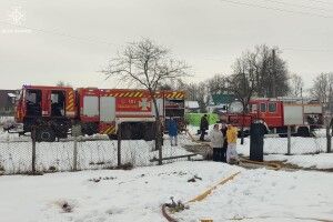 На Волині горіла господарська споруда та житловий будинок