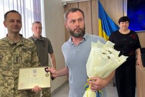 Ветеран з Волині отримав відзнаку Міністра оборони України