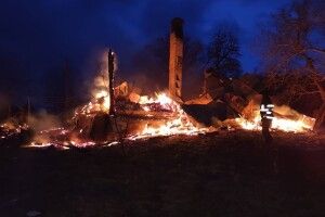 Хата згоріла до тла: у вогні на Рівненщині загинув чоловік