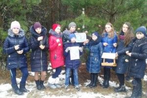 На Камінь-Каширщині діти допомагають птахам перезимувати