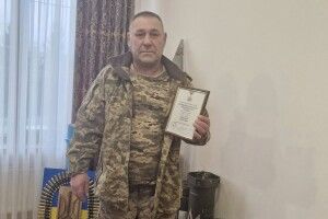 Воїн з Волині отримав бойову відзнаку «Золотий хрест»