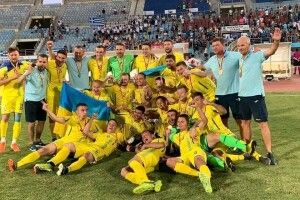 Українські футболісти – ще й чемпіони Європи (Відео)