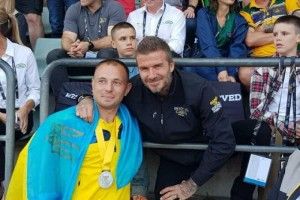 Атовця з Володимирщини у Сіднеї підтримував Девід Бекхем