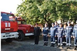 На Любешівщині привітали рятувальників