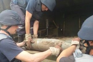У Кіровоградській області знайшли навчальну авіабомбу (фото)