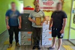 На Волині громада передала на фронт вагому допомогу