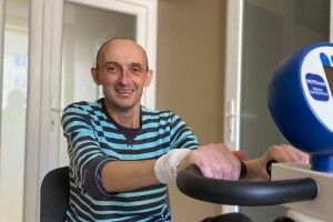 Чоловік, якому пересадили легені від посмертного донора з Нововолинська, мріє дочекатись онуків