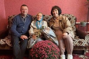 Волинянка відзначила 90-річний день народження