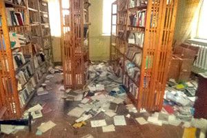 РОЗГРОМИЛИ БІБЛІОТЕКУ, ЯКОЇ… НЕМАЄ