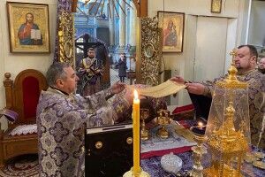 У храмі на Волині священники молилися за медиків і милувалися магнолією (Фото)