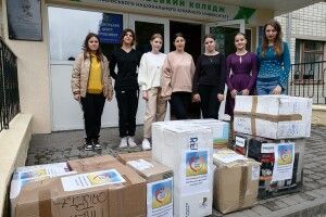 Студенти й викладачі Горохівського коледжу долучилися до відправлення допомоги на Херсонщину (Фото)
