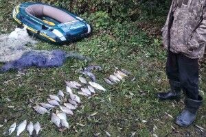У Луцькому районі браконьєр наловив риби на понад 60 тисяч гривень