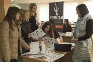 У луцькому виші «Дні кар’єри ЄС» (фото, відео)