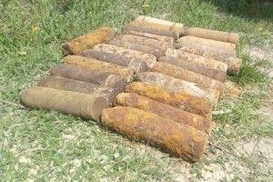 На Волині знайшли 27 снарядів та 2 міни