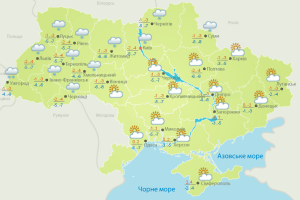 Погода: а 50 років тому у нас було «мінус» 18!  (Карти гідрометеоцентру і пісня)