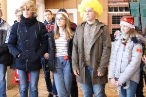 У Нововолинську відбувся молодіжний новорічний квест