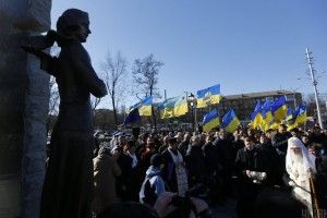 У Києві відкрили пам'ятник Олені Телізі (фото)