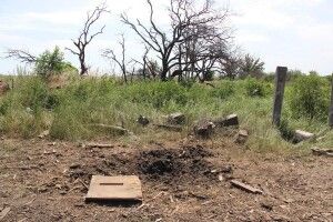 На Донбасі тракторист наїхав на протитанкову міну
