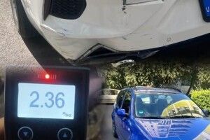 У Луцьку після «пів літри» водій «Фольксвагена» врізався в припарковане авто