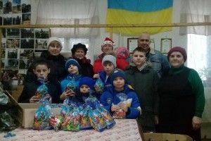У Ковелі привітали діток учасників бойових дій з Різдвяними святами