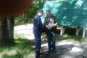 Рятувальники навчали волинян правильно смажити шашлики (фото)