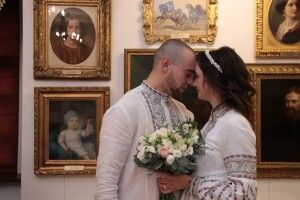 У Луцькому замку побралася пара військових (Фото)
