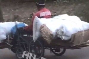 Краще добре їхати, ніж погано йти: українець здивував новим видом транспорту (Відео)