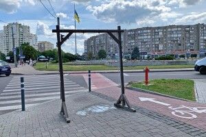 Вуличні душі у спеку: де у Луцьку запрацювали водяні завіси