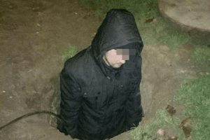І сміх, і гріх — крав кабель і заплутались ноги