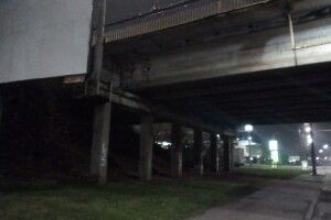 У Луцьку жінка впала з мосту (Відео)