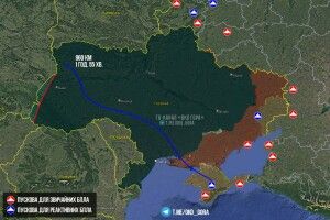 Російський реактивний шахед пролетів рекордні 960 км із Криму до Волині