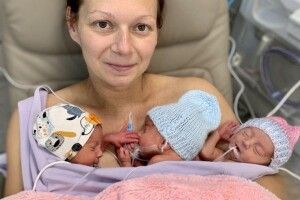Двоє дівчаток та хлопчик вже вдома: львівські лікарі виходили трійню, яка народилася передчасно