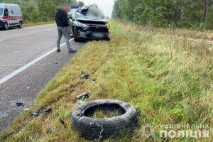 На Волині у ДТП загинула 35-річна жінка, її двоє дітей доставлено в лікарню 