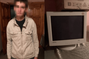 На Рівненщині незнайомець зайшов у приміщення училища, взяв монітор і поніс