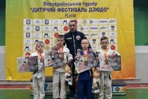 Шацькі дзюдоїсти привезли з Києва медалі