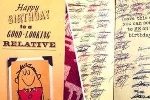 Родичі 47 років обмінювалися однією і тією ж листівкою