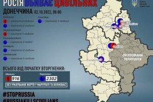 У Донецькій області вчора росіяни вбили 3 мирних жителів