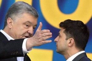 Центр Разумкова: Порошенко і Зеленський зрівнялись у рейтингах 