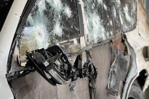 Патрульні з Херсонщини потрапили під обстріл (Фото)