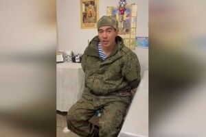 «Слава Україні! Героям слава! Путін ху**о»: полонений росіянин швидко вивчив українську (Відео) 