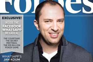 Виходець з України Ян Кум винайшов WhatsApp  і став мільярдером (Фото)