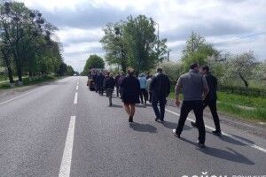 На Волині похоронили воїна АТО (Фото, відео)
