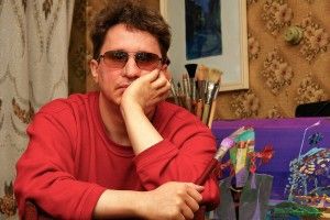 Бачити душею: у Харкові незрячий художник створив понад 400 унікальних картин