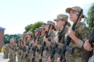 Як курсанти військової кафедри Луцького НТУ складали присягу (Фото) 