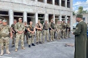 На Волині відбулася ротація бійців батальйону «Захід»