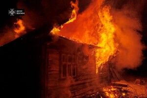 У селі на Волині горів житловий будинок