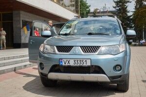 Працівники ДКП «Луцьктепло» придбали для потреб 14-ї бригади автомобіль Mitsubishi Outlander
