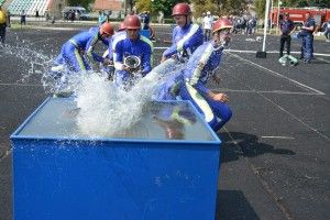 Волинські рятувальники вибороли «бронзу» на змаганнях з пожежно-прикладного спорту 