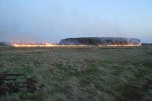 На Волині горів Національний природний парк