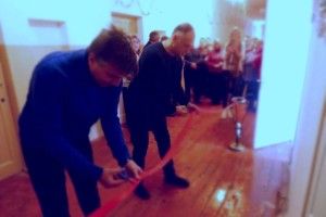 На відкритті шкільного туалету «пропіарився» добрий десяток місцевих чиновників (фото)